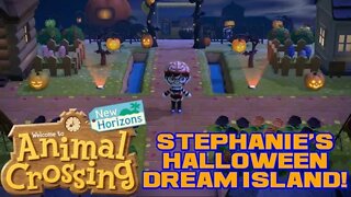 Animal Crossing: New Horizons - Stephanie's Halloween Dream Island! - Nintendo Switch Gameplay 😎Benjamillion