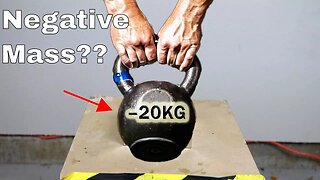 What if You Try To Lift a Negative Mass? Mind-Blowing Physical Impossibility!