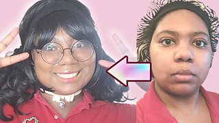 Black Girl Wears Korean Makeup To Work With 3 Hairstyles💄💼