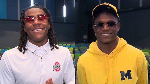 Childhood friends become 'enemies' in Ohio State-Michigan rivalry