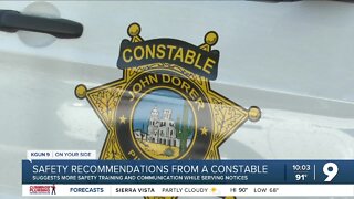 Safety recommendations from a constable