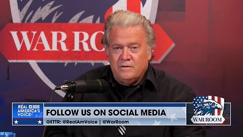 Steve Bannon: “Get Into These Individual Appropriations Bill And Get Out The Woke And Weaponized”