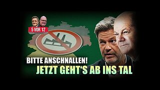 Bitte anschnallen – jetzt geht’s ab ins Tal! 5 nach 12@Tichys Einblick🙈