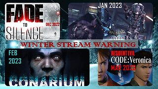 Winter STREAM Warning 2022 - Horror Games Streaming Schedule (Dec - Mar)
