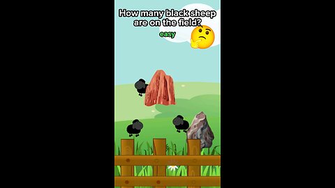 how many black sheep? #shorts #youtubeshorts