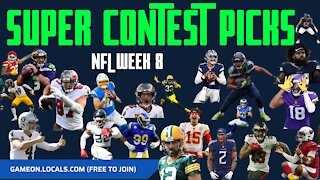 Super Contest Picks NFL Week 8