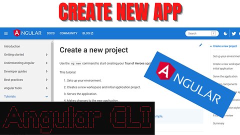 Create Your First Angular App