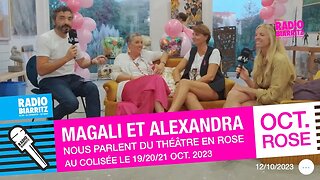 Magali et Alexandra nous parlent de Theatre en rose 2023