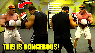 This Bodybuilder Is Dangerous! But Can He Fight