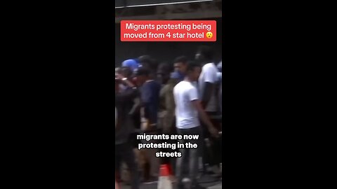 NYC Migrants protest and demand homes