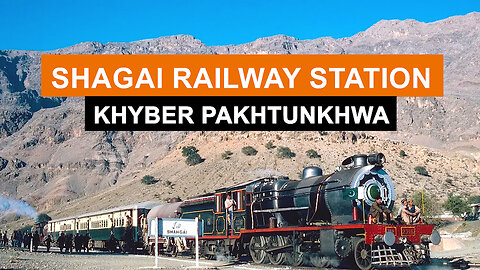 100 Years Old Shagai Khyber Pakhtunkhwa Railway Station British Landmark 1925 AD.