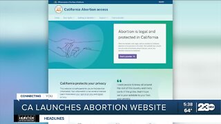 California launches abortion website