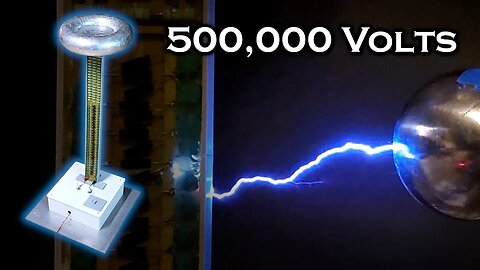 500,000 Volt Lightning Tower