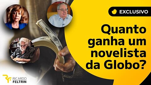 Quanto ganha um novelista da Globo? #feltrin #ricardofeltrin #OOOPS #TVGlobo #novelas