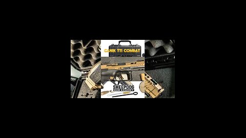 Canik TTI Combat 4.6” barrel 9mm (Bronze color) 18 rd capacity