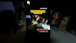 #chandigarh #ChandigarhGirlsHosve Protests in Chandigarh University Over Leaked Videos of Girls