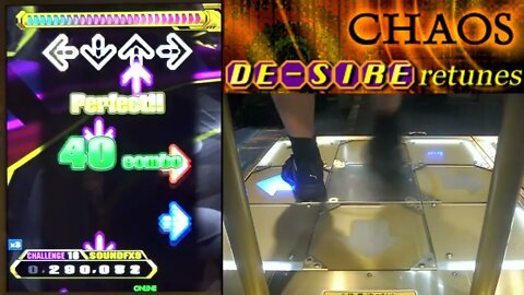 CHAOS - CHALLENGE (16) - 827,890 (A Clear) on Dance Dance Revolution A3 (AC, US)