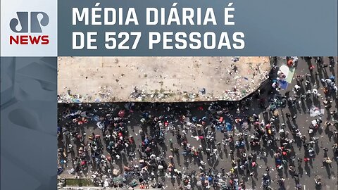 Fluxo de usuários de drogas na Cracolândia aumenta 43% no segundo semestre de 2023