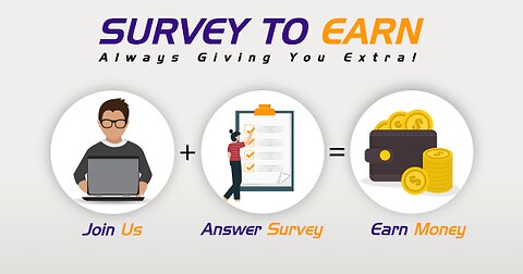 Get paid by taking surveys without investment