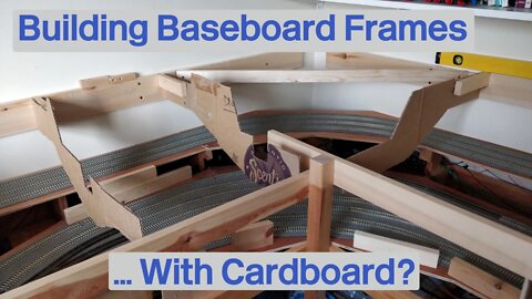 Model Railway Construction: Ply Sandwich Baseboard Supports via Cardboard Aided Design