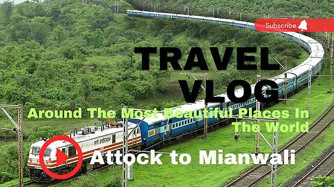 Attock to mianwali train travel #traintravel #rumble
