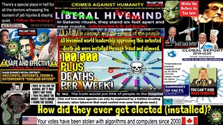 SHOCKING: 100,000 PLUS DEATHS A WEEK! - VACCINE GENOCIDE! - EU To Prosecute President?