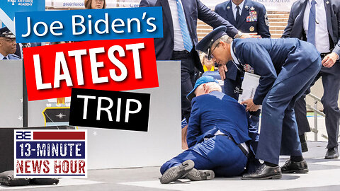 AGAIN? Joe Biden Falls at Air Force Academy Graduation | Bobby Eberle Ep. 552