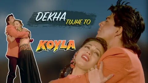 Dekha Tujhe Toh Hogayi Deewani | Shahrukh Khan | Madhuri Dixit | Kumar Sanu | Alka Yagnik | Koyla