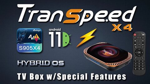 Transpeed X4 TV Box - Top Picks for 2022 - Watch FREE Movies and TV Shows!