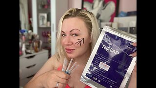 Lifting Nasolabial Folds w/ Ammi Cog threads in Cheek from Glamderma| Code Jessica10 saves $ 6.16.22