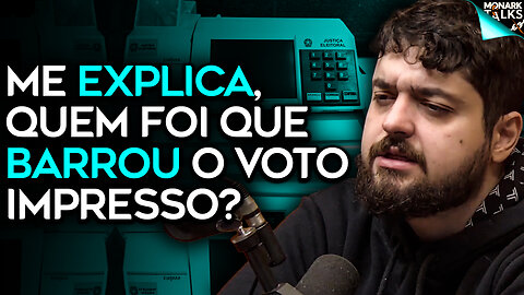 RELATOR DA PEC DO VOTO IMPRESSO CONTA DETALHES... (FILIPE BARROS)