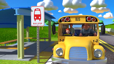 Wheels on the Bus I Bogo Tv Nursery Rhymes & Kids Songs