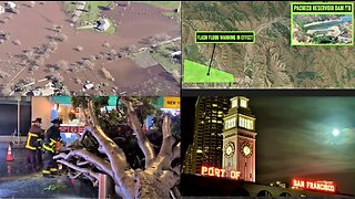 EVACUATIONS ORDERED-DAM SPILLWAY COMPROMISED-THOUSANDS WITHOUT POWER IN CALIFORNIA*NAKED EYE COMET?