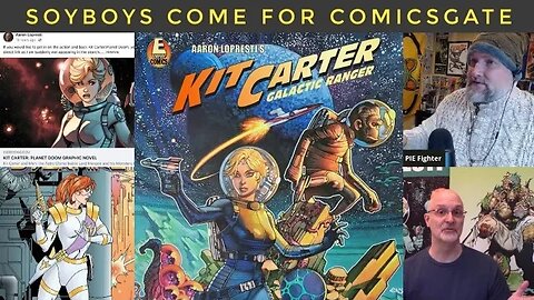 IndieGoGo Shadowbans Aaron Lopresti’s ‘Kit Carter: Planet Doom’ Graphic Novel