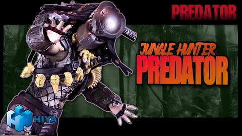Hiya Toys Predator Jungle Hunter Battle Damage Exquisite Mini @The Review Spot
