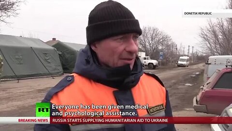 Ukraine uses Human shield stops humanitarian aid
