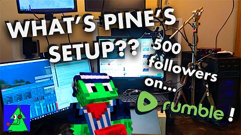 500 Followers Special! 🥳 - My Livestreaming Setup Tour! - Exclusively on Rumble!