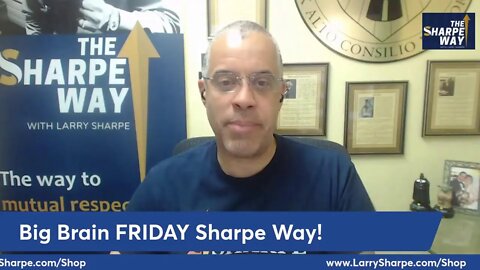 Opioid Crisis & Corruption Solutions: Big Brain Friday, LIVE Sharpe Way at 7pm