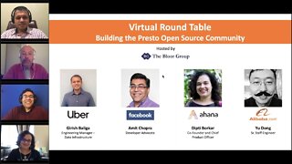 Virtual Round Table - Building the Presto Open Source Community