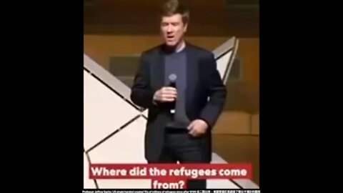 Professor Jeffrey Sachs: US single handed created 10s of millions of refugees since after WWII