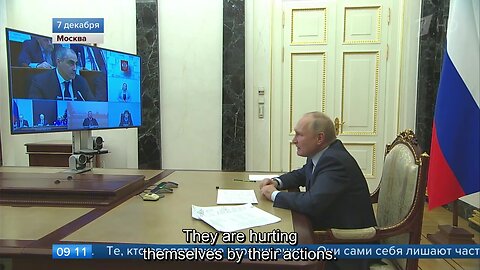 1TV Russian News release at 09:00, December 8th, 2022 (English Subtitles)