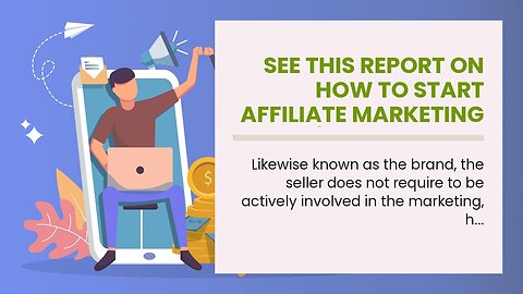 See This Report on How to Start Affiliate Marketing (The Complete Beginners Guide)