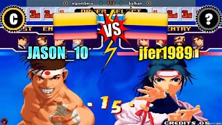The King of Fighters 2000 (JASON_10 Vs. jfer1989) [Colombia Vs. Colombia]