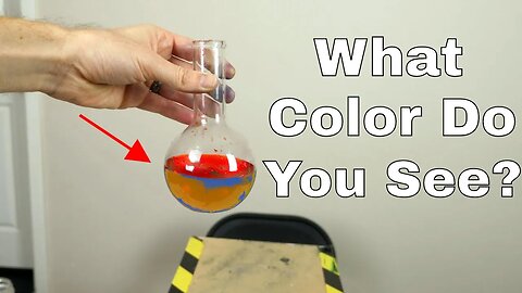 No One Can Agree On The Color Of This Mysterious Dichromatic Liquid!