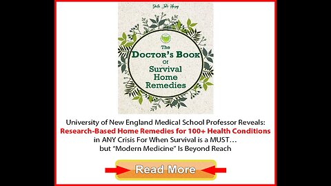 Doctor's Book of Survival Home Remedies