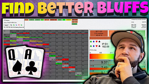 How to choose your bluffs // Solving Poker Super Series 1