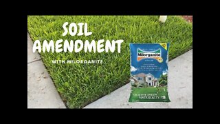 Soil Amendment With Milorganite