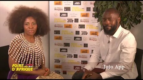 Interview de JOJO APP par Yvylee Koffi - Foire d'Afrique Paris - 1ère édition