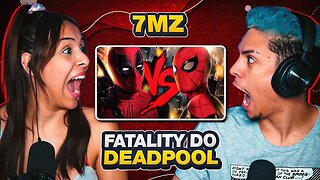 7MZ - Homem-Aranha VS. Deadpool 3 | Duelo de Titãs | [React em Casal] 🔥