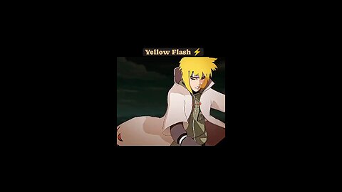 Naruto yellow flash of the leaf